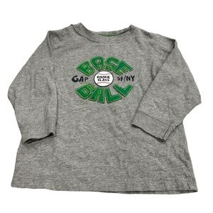 Gap Boys Baseball Long Sleeve Tee 4T